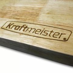 Kraftmeister Pro Eichen-Arbeitsplatte f&uuml;r 2 Schr&auml;nke