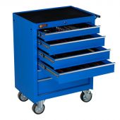 George Tools Werkzeugwagen gefüllt 6 Schubladen 209-teilig blau