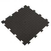 PVC-Klickfliese Diamant schwarz 50x50 cm