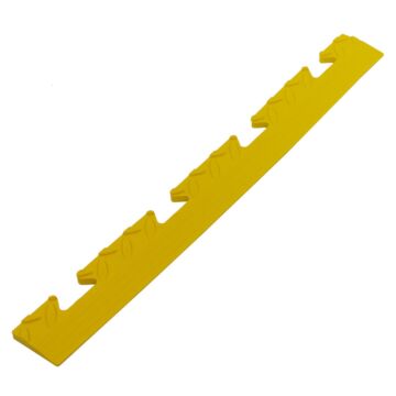 George Tools PVC-Klickfliesen Randstück weiblich Diamant gelb
