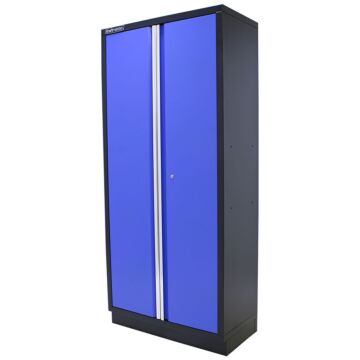 Kraftmeister Standard Werkstattschrank 2 Türen blau